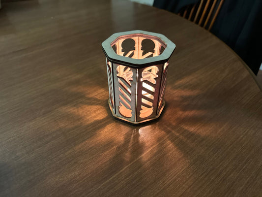 Custom Personalized Home and Office Decor Candle Holder